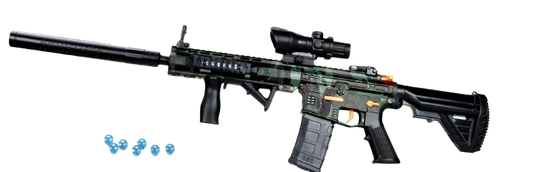 M416 RECARGABLE CON BALAS HIDROGEL