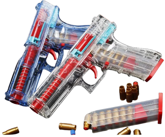 PISTOLA MODELO GLOCK -BALAS BLANDAS