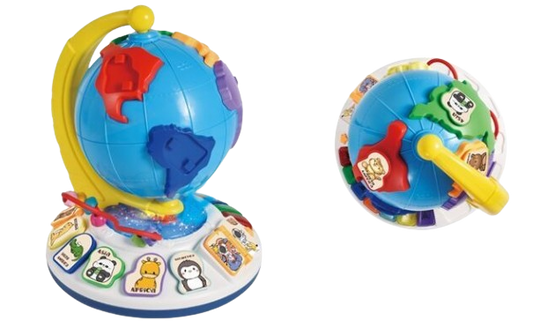 JUGUETE DIDACTICO GLOBO TERRAQUEO