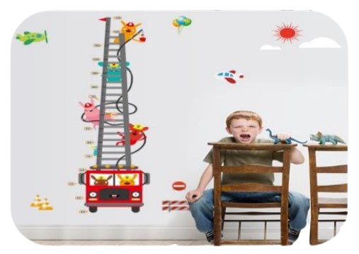 ADHESIVO PARA PARED BOMBERO