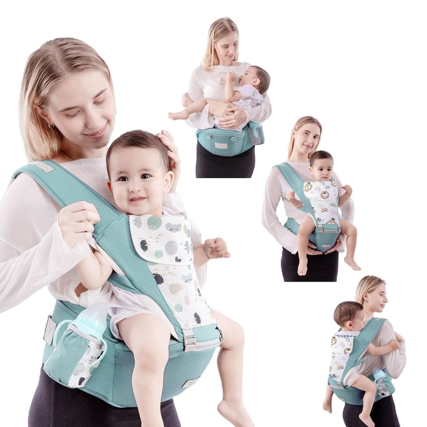 CANGURO ERGONOMICO CON BABERO