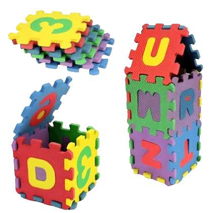 ALFOMBRA DE GATEO PUZZLE 26 PIEZAS