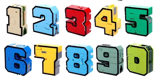 ROBOT TRANSFORMER 10 PIEZAS