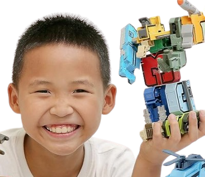 ROBOT TRANSFORMER 10 PIEZAS