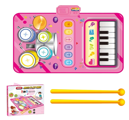 ALFOMBRA DE JUEGO PIANO Y JAZZ