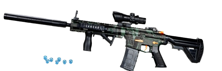 M416 RECARGABLE CON BALAS HIDROGEL