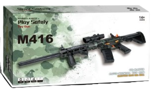 M416 RECARGABLE CON BALAS HIDROGEL