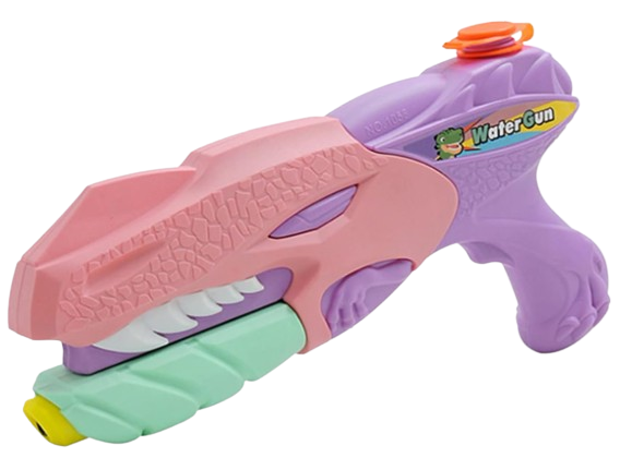 PISTOLA DE AGUA DINOSAURIO