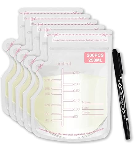 BOLSA PARA ALMACENAR LECHE 200ML