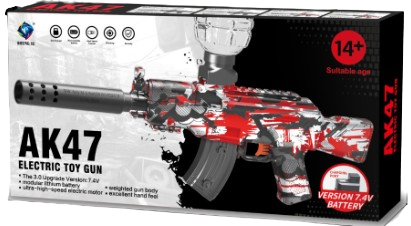 M416 RECARGABLE CON BALAS HIDROGEL