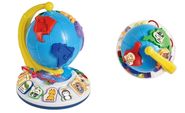 JUGUETE DIDACTICO GLOBO TERRAQUEO