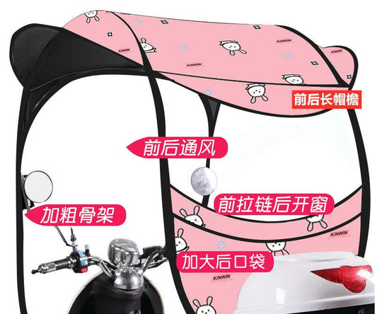 PROTECCIÓN PARA MOTO LLUVIA/SOL