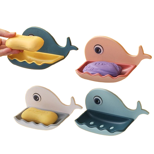 SOPORTE DE JABON FORMA DE BALLENA