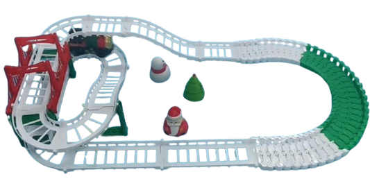 PISTA CON TREN MUSICAL NAVIDEÑO
