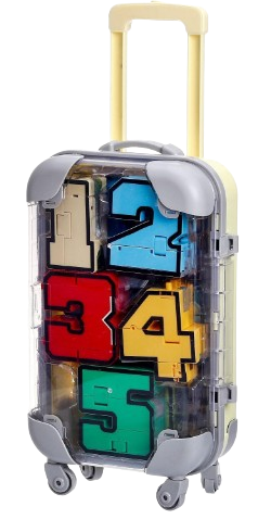 MALETA TRANSFORMER 10 PIEZAS 30X18X9CM