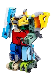 MALETA TRANSFORMER 10 PIEZAS 30X18X9CM