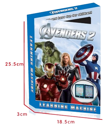 TABLET APRENDIZAJE AVENGERS