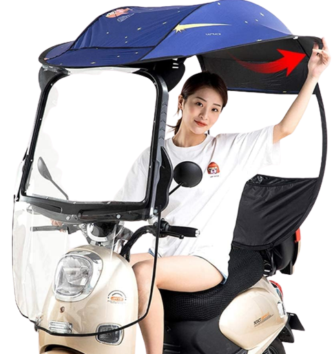 PROTECCIÓN PARA MOTO LLUVIA/SOL