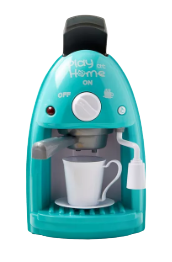 CAFETERA DE JUGUETE CON PILAS